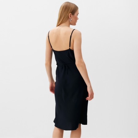 Women's dress mini minku: Casual Collection Black Color, Rr. 46-3