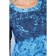 Women's dress, size 48, blue color