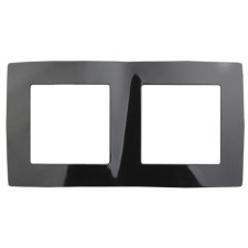 The frame for the circuit breaker for 2 posts, era12, black