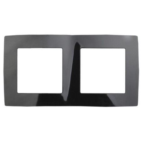 The frame for the circuit breaker for 2 posts, era12, black