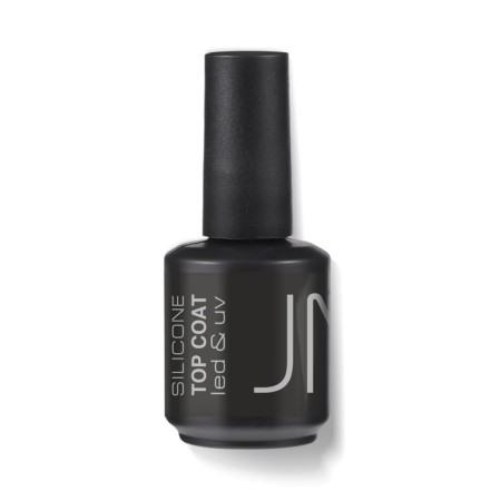 TOP for gel polish Jessnail Silicone Top Coat, with a sticky layer, 15 ml