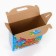 Gift box New Year's snake with a gift of 21 (25.5) x 19.2 x 8 cm