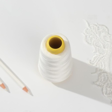 Threads 40/2, 3000 yard, white color-2