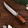 Hunting knife "Sarmat" steel - 50x14, handle - wood, 31 cm