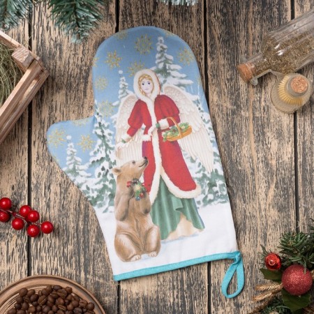 Mittens-Open "Angel" 20x28cm, 100% cotton, Vatin 250g/m2