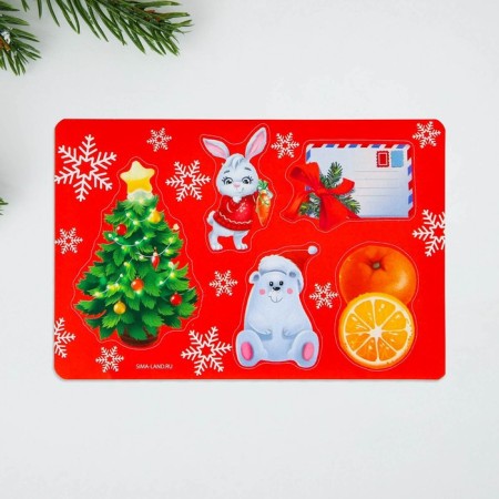New Year. A letter to Santa Claus postcard with stickers "Magic is already close!"-4