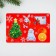 New Year. A letter to Santa Claus postcard with stickers "Magic is already close!"