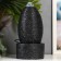 Table Polystone Fountain from the Golden Carp and Lotus network 38x18x18 cm