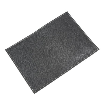 Passport cover, card for cards, black color