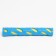 Large 3-layer stick, tpr+nylon+PVC, 30 x 4.5 cm, blue/yellow