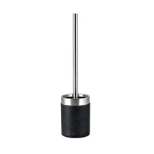 STONE toilet brush for toilet, black color