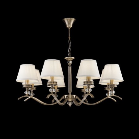 Chandelier Alessandra 8x40W E14 bronze