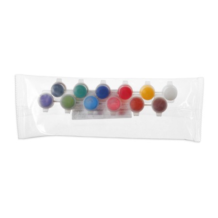 Acrylic paint, set of 12 colors x 3 ml, calligrata, frost -resistant, in a package-11