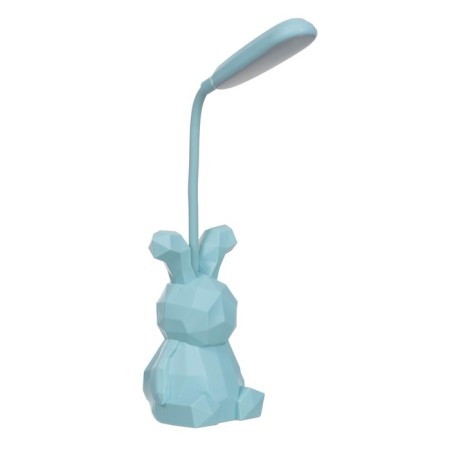 Bunny table lamp LED 3W USB Blue 6.5x6.5x28 cm Risalux-9