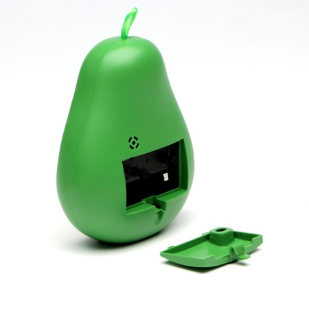 Clock - desktop alarm clock "Avocado", discrete move, 11.5 x 15.5 cm, aa-2
