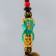 Suspension with Monet "Dragon" Green 12x1.5 cm