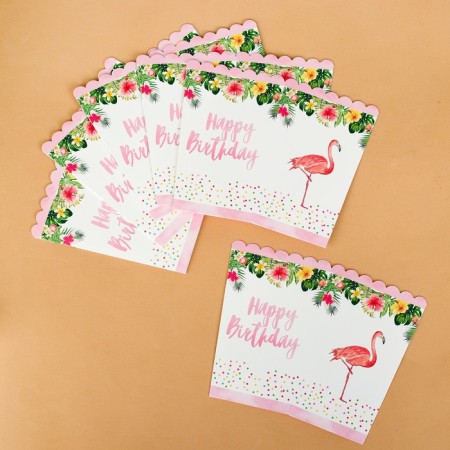 Snack-Box "Flamingo", set of 6 pcs.-1