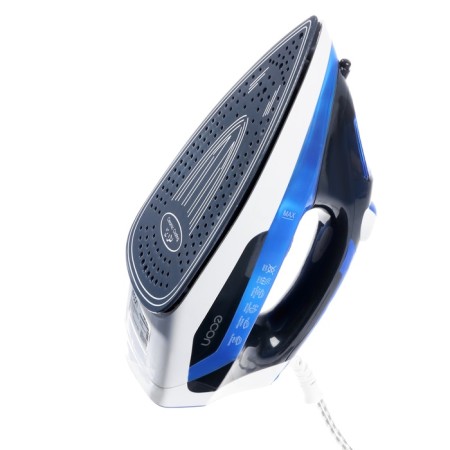 Iron Econ Eco-Bi2407, 2400 W, ceramic sole, 40 g/min, 300 ml, white and blue-3