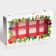New Year. Box for 8 sweets, 9.8 x 17.7 x 3.5 cm, confectionery packaging