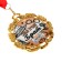 Medal with the tape "The Best Brother", D = 70 mm