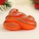 Figure soap "Snake Heart" orange, 85g