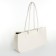 Bag Female Tout with zipper, white color