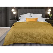 ARTI bedspread, size 140x200 cm, color gold