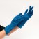 Medical High Risk gloves, latex, dark blue 18 g/pc, rr l, 25ar (2-hred chlorine)