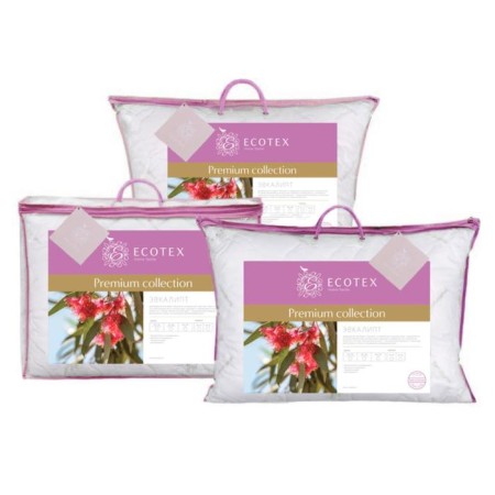 Pillow "Eucalypt", size 50x70 cm, percal-1