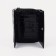Women's wallet on the button, black color