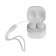 Wireless headphones Y6, TWS, vacuum, BT 5.3, 30/200 mAh, Type-C, suspension, white