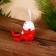 Souvenir "rabbit" hanging paws, wood 20 cm, red