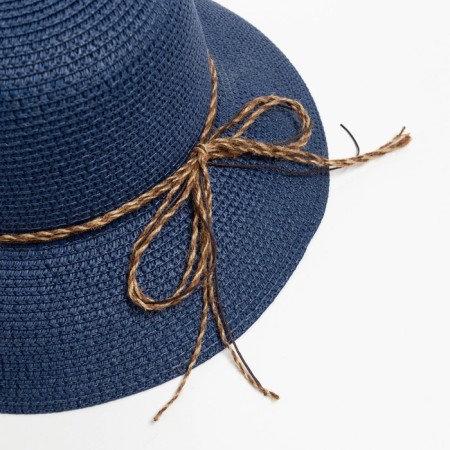 Women's hat minku Blue color, rr 56-58-3