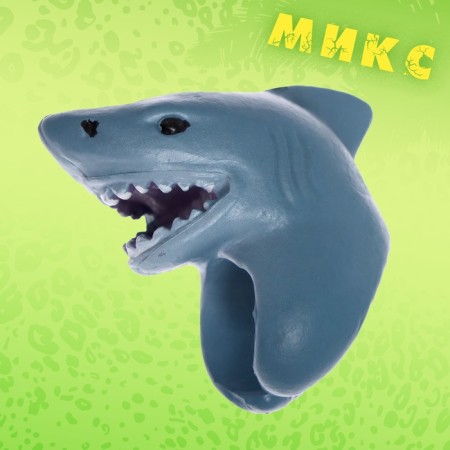 Game ring "Animal World" 3.5 × 4.5 × 2.5cm, 12 species, mix-9