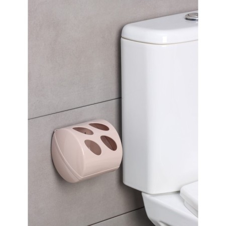 Keeplex Light toilet paper holder 13.4 × 13 × 12.4 cm, color beige topaz