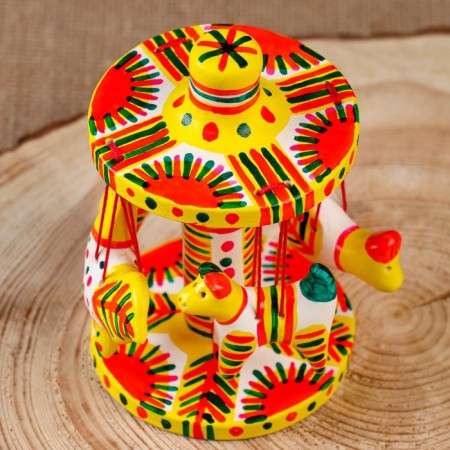 Filimonovskaya toy "Carousel"-4