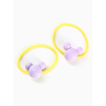 Hair gum, set 2 pcs, Minnie Mouse-1
