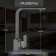 Kitchen mixer Zein Z3764, single -leaf, pour height 33 cm, graphite