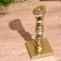 Antik candlestick 25 cm, aluminum