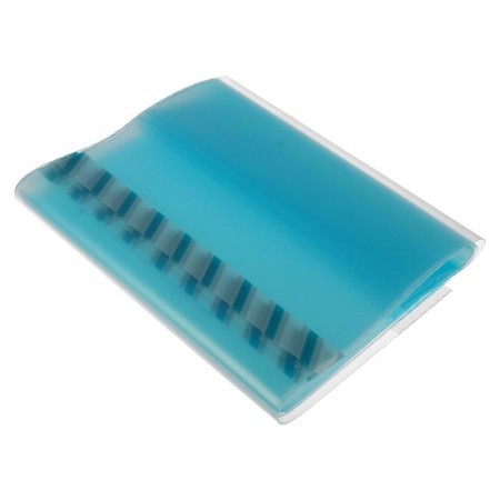 Set of covers PE 10 pieces, 208 x 400 mm, 140 μm, for notebooks, universal, with bookmarks, mix-3