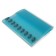 Set of covers PE 10 pieces, 208 x 400 mm, 140 μm, for notebooks, universal, with bookmarks, mix