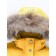 Winter park for a girl, height 122 cm, yellow color