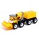 The inertial “Builder” machine, with a trailer