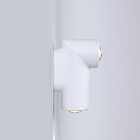 Wall lamp Elektrostandard, Gira Led 12 W, 80x65x190 mm, IP54, white color-2