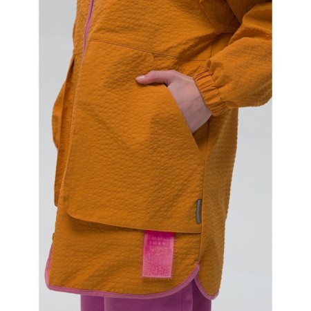 Windbreaker for girls, height 110 cm, amber color-8
