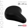 Dream Bike saddle, comfort, black color