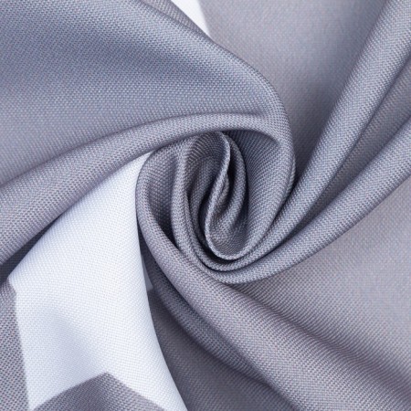 Set of curtains "Ethel" Grey Stars 145*260 cm-2 pcs, 100% p/e, 140 g/m2-3