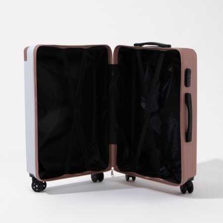 Bolshoi suitcase 26, code castle, white/pink color-8