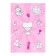 A set of stickers-paint "Love" heart, 3 sheets, a5