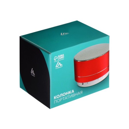 Portable column Luazon Lab-03, 3 watts, 520 mAh, Microsd, USB, Metal case, mix-11